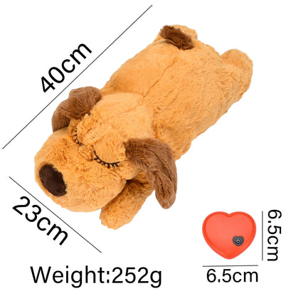 Plush Heartbeat Puppy Toy