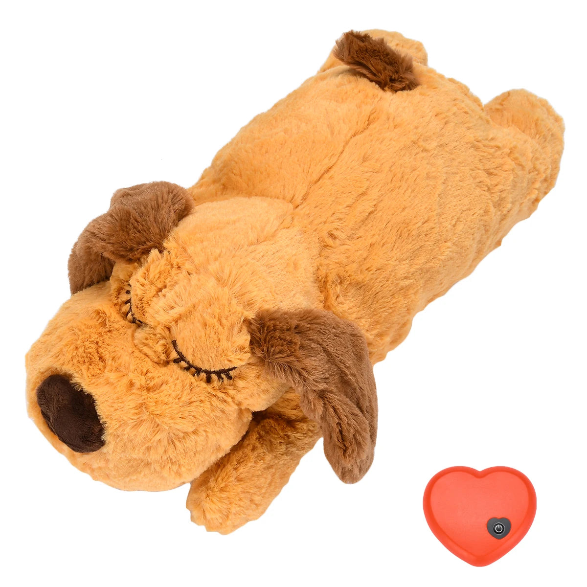 Plush Heartbeat Puppy Toy