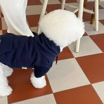 Felpe con cappuccio sottili per cani