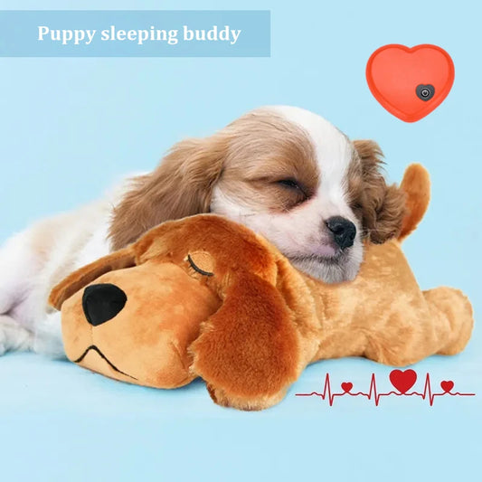 Plush Heartbeat Puppy Toy