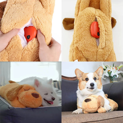 Plush Heartbeat Puppy Toy